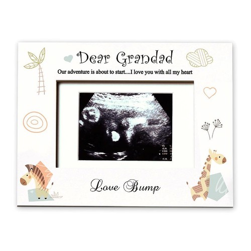 Baby Announcement Grandad to be Scan Photo Frame Gift CINS-3 - Picture 2 of 2