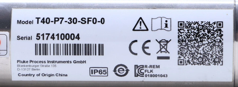 FLUKE T40-P7-30-SF0-0 THERMALERT 4.0 系列高温计 — 第 3/4 张图片