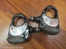 VINTAGE LOOK RACING PP256 ANOTOMIC CARBON CLIPLESS PEDALS BLACK