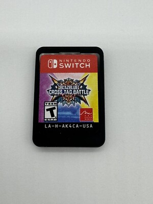 Blazblue Cross Tag Battle Nintendo Switch Cartridge Only | eBay