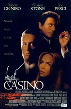 MARTIN SCORSESE SIGNED AUTOGRAPH CASINO 12X18 PHOTO MINI POSTER BAS BECKETT