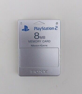 Sony Playstation 2 PS2 Official OEM MagicGate 8mb Memory Card Genuine  SCPH-10020