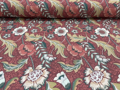 Folklore russet Digitally Printed Fabric By Prestigious Textiles - Picture 5 of 8