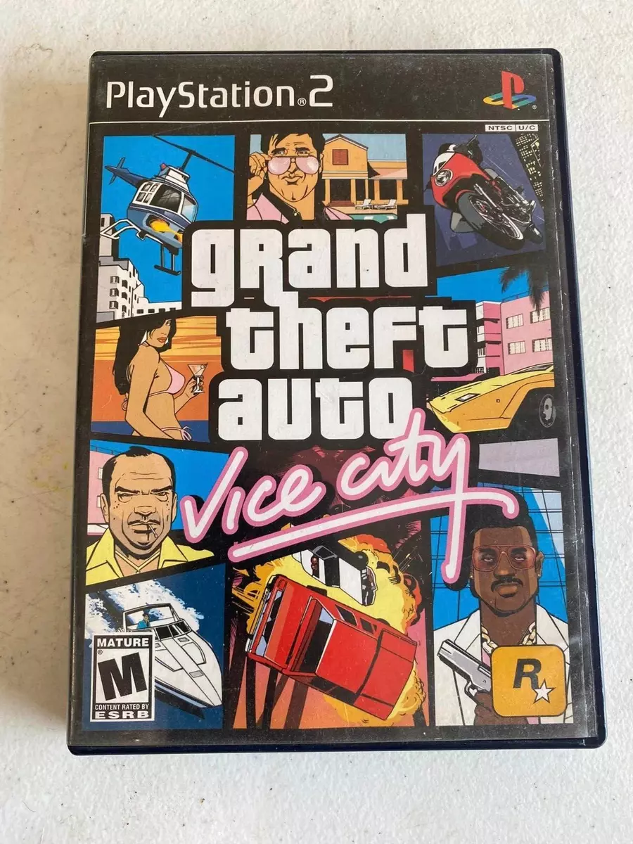  Grand Theft Auto: Vice City (PS2) : Video Games