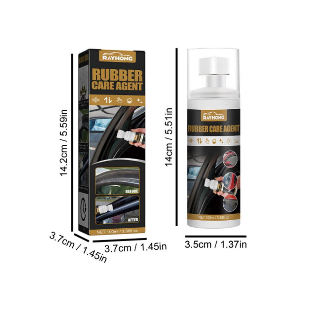 Car Rubber Seal Protectant Restorer Cleaner for Doors Hoods Trunks