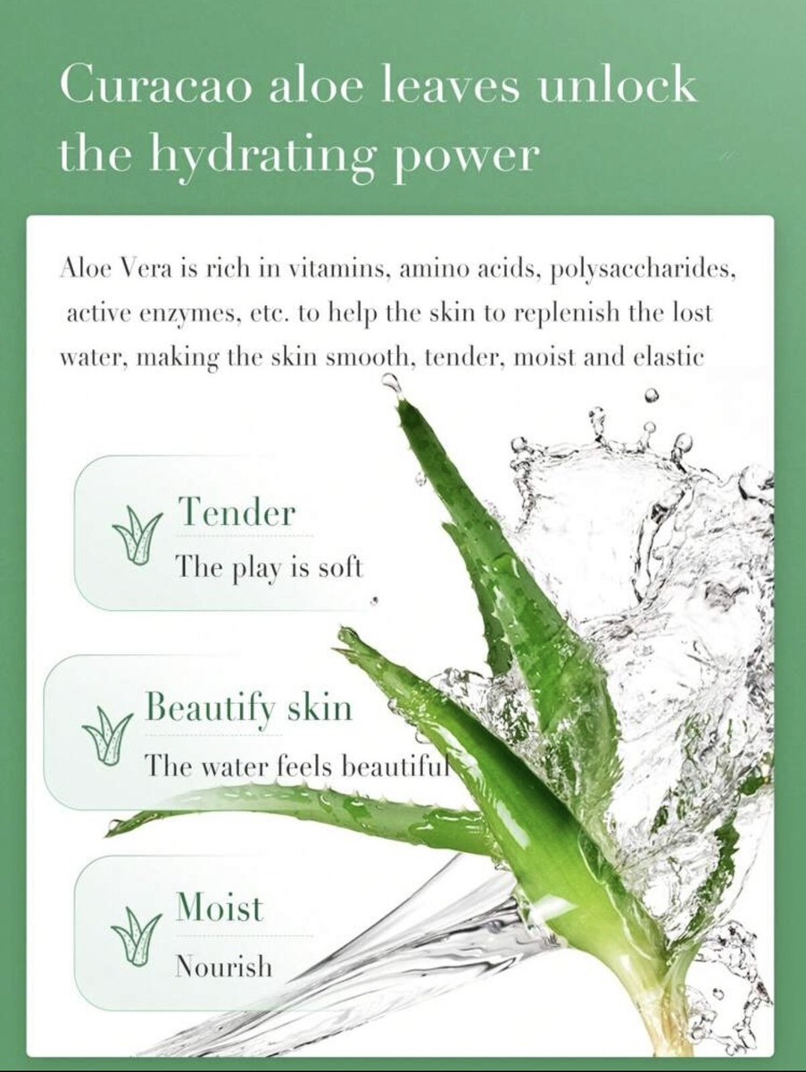 10pcs Hydrating Face Mask, Aloe Vera Facial Skincare Sheet Moisturizing  Sheet | eBay