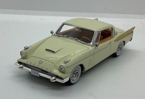 1958 Packard Hawk 1/43 GLM resin n Neo Brooklin Parchment White Ltd 60 pcs