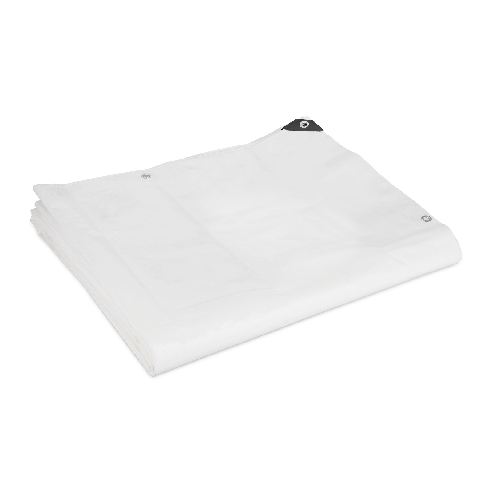 Lona impermeable exterior 200 g/m² Toldo camping Protector suelo piscina blanco