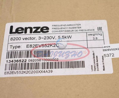 1PCS NEW LENZE Inverter E82EV552K2C E82EV552-2C
