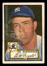 1952 Topps Baseball #372 Gil McDougald PR - GD *h1