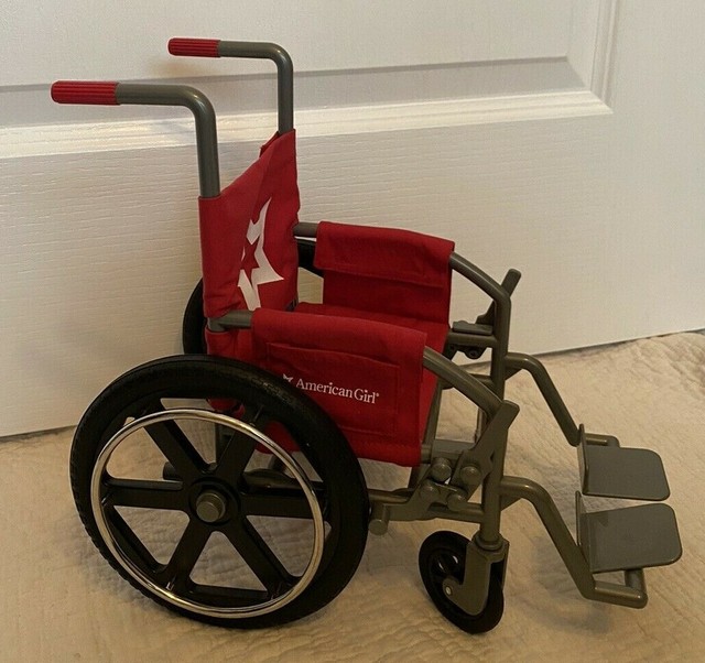 American Girl Doll Wheelchair Red Fits 18" Dolls eBay