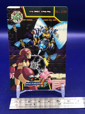 Mega Man Megaman X3 No.109 Card Bandai 1995 Japanese | eBay