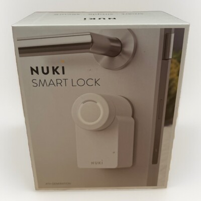 Nuki Smart Lock 4. Gen - Smartes Türschloss mit Matter Smart Home NEU