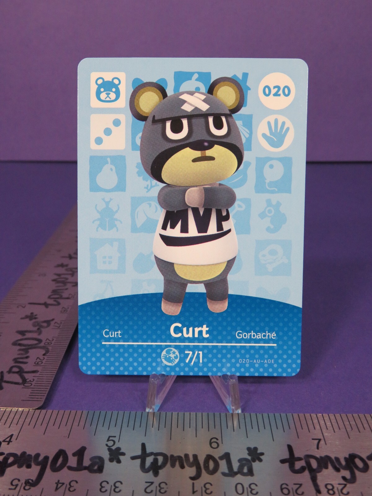 CURT 020 US PACK FRESH Animal Crossing Series 1 Amiibo Card eSE