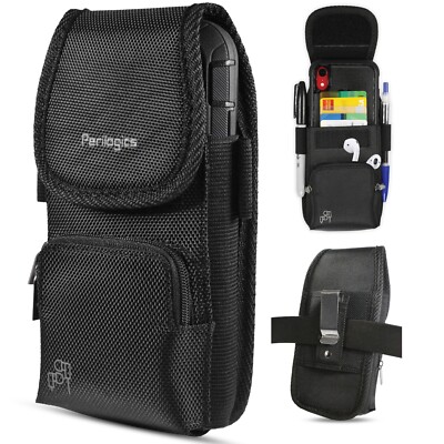 Cell Phone Belt Holster For iPhone 17/16/15/14 Plus, Pro Max with Rugged Case
