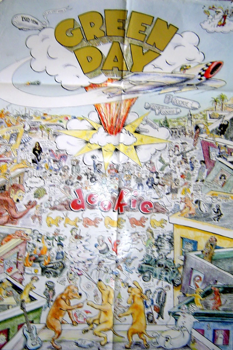 Green Day Dookie Iphone Wallpaper