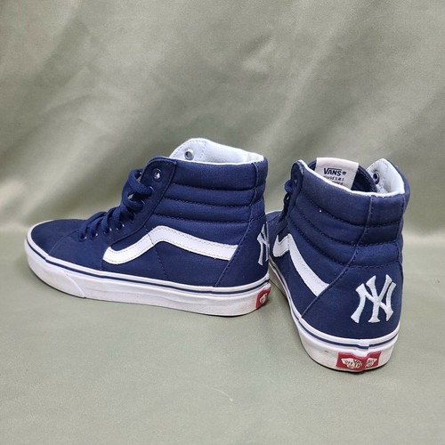 yankees high top vans