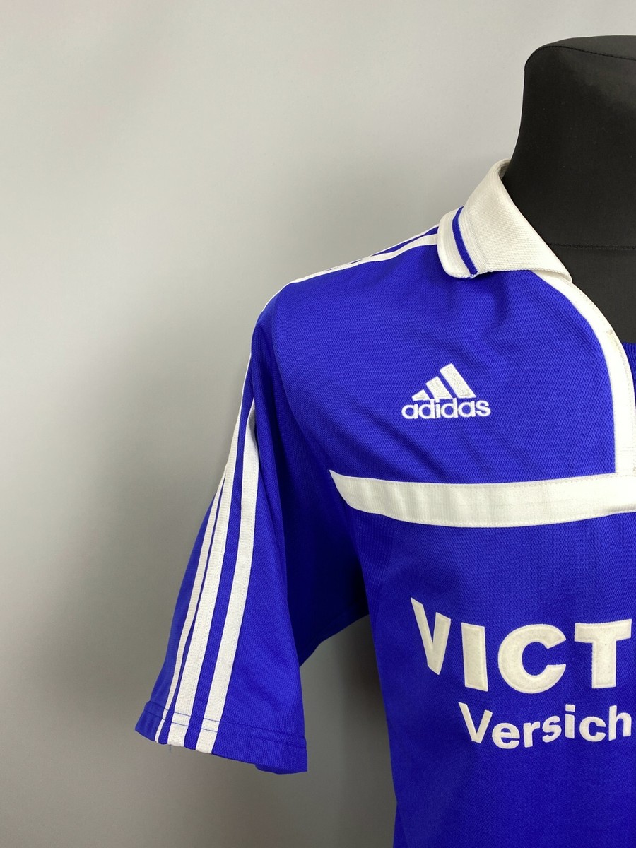 SCHALKE 2001 2002 HOME SHIRT FOOTBALL SOCCER JERSEY ADIDAS SCHALKE 2001 2002 HOME SHIRT FOOTBALL SOCCER JERSEY ADIDAS