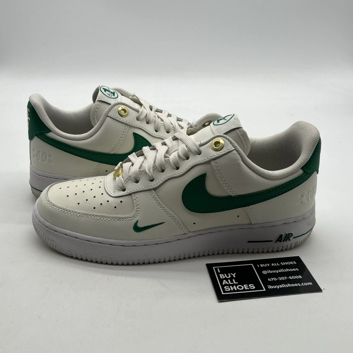 靴 Nike Air Force 1 07 SE Nike Air Force 1 '07 SE 40th Anniversary - Sail Malachite W for