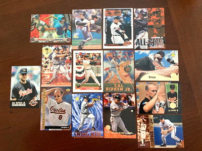 Cal Ripken Jr. Special 14 Card Vintage Lot all Mint Hall of Fame
