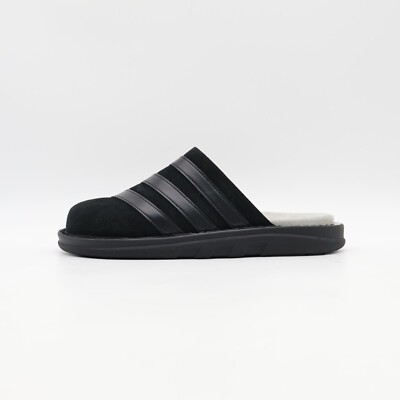 JH5498 adidas Originals Adiclog Slides Core Black Grey Two Core