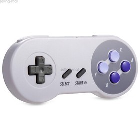2.4G  Wireless SNES Controller Remote Control For Super NES Nintendo SNES 16 Bit