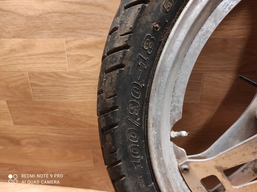 (leggi descrizione) cerchio ruota anteriore moto morini excalibur 350 - Foto 7 di 12