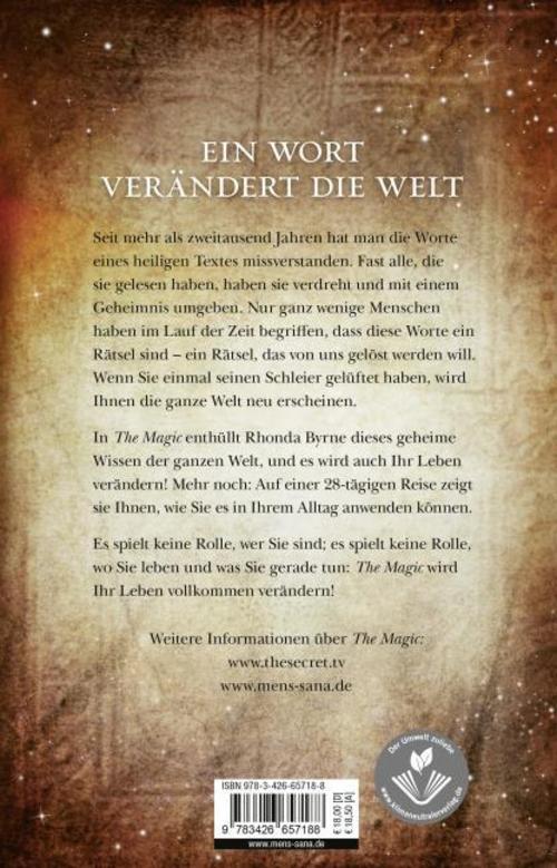 Thumbnail - The Magic Rhonda Byrne 9783426657188