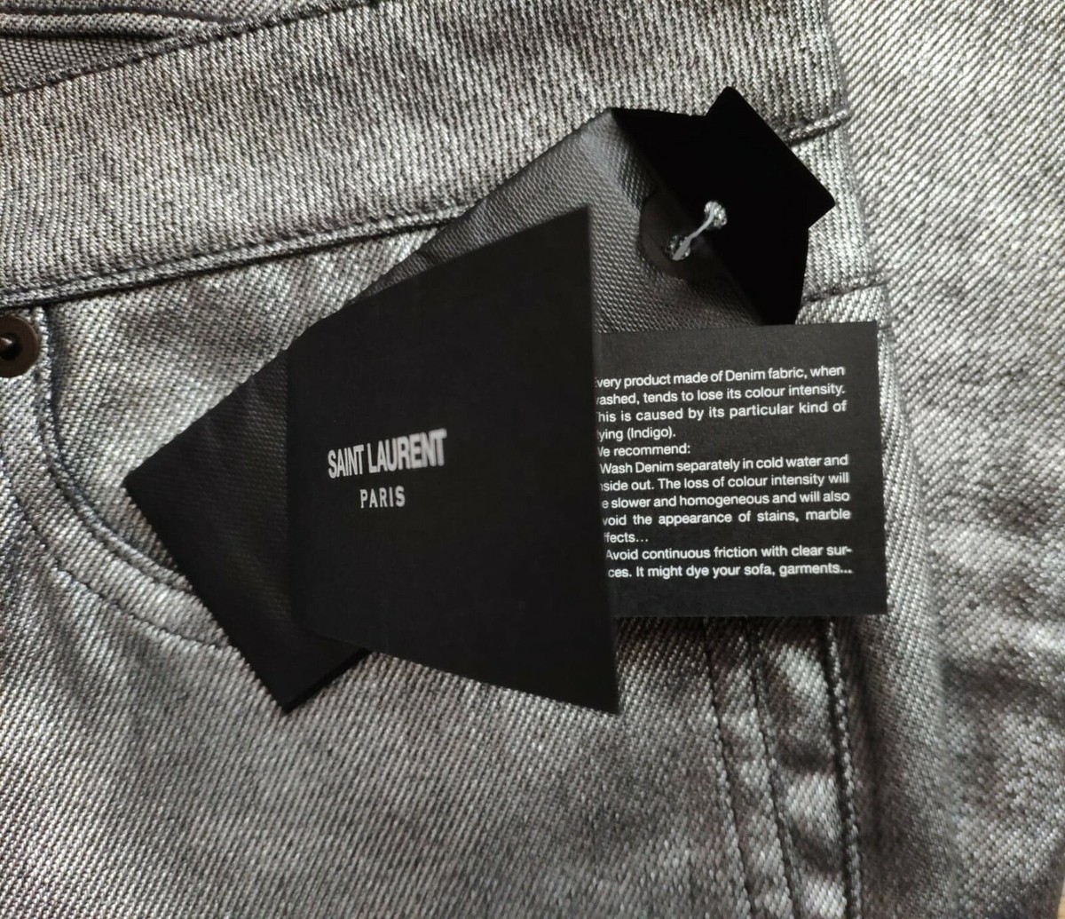 Saint Laurent Paris jeans size 28 - Stretch, Made in Italy Saint Laurent Paris jeans size 28 - Stretch, Made in Italy