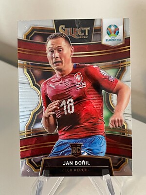 Jan Boril ROOKIE 2020 Panini Select UEFA Euro Preview #69 Czech Republic RC