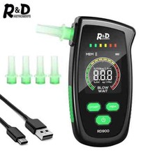 Alcohol Tester Rechargeable Digital Breath Tester Breathalyzer Alcohol Detector