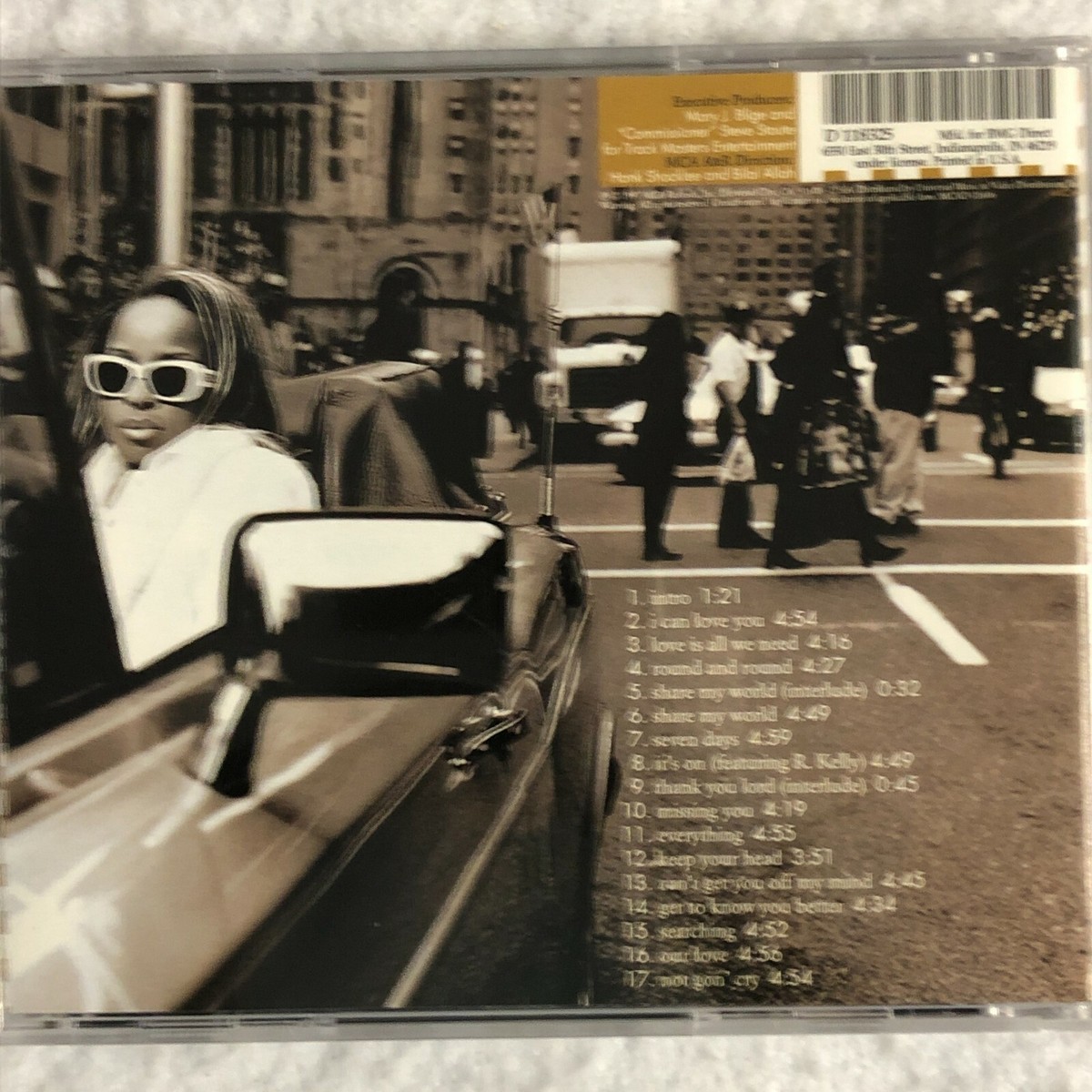 Mary J Blige Share My World CD R&B 1990s 17 Song Studio Album