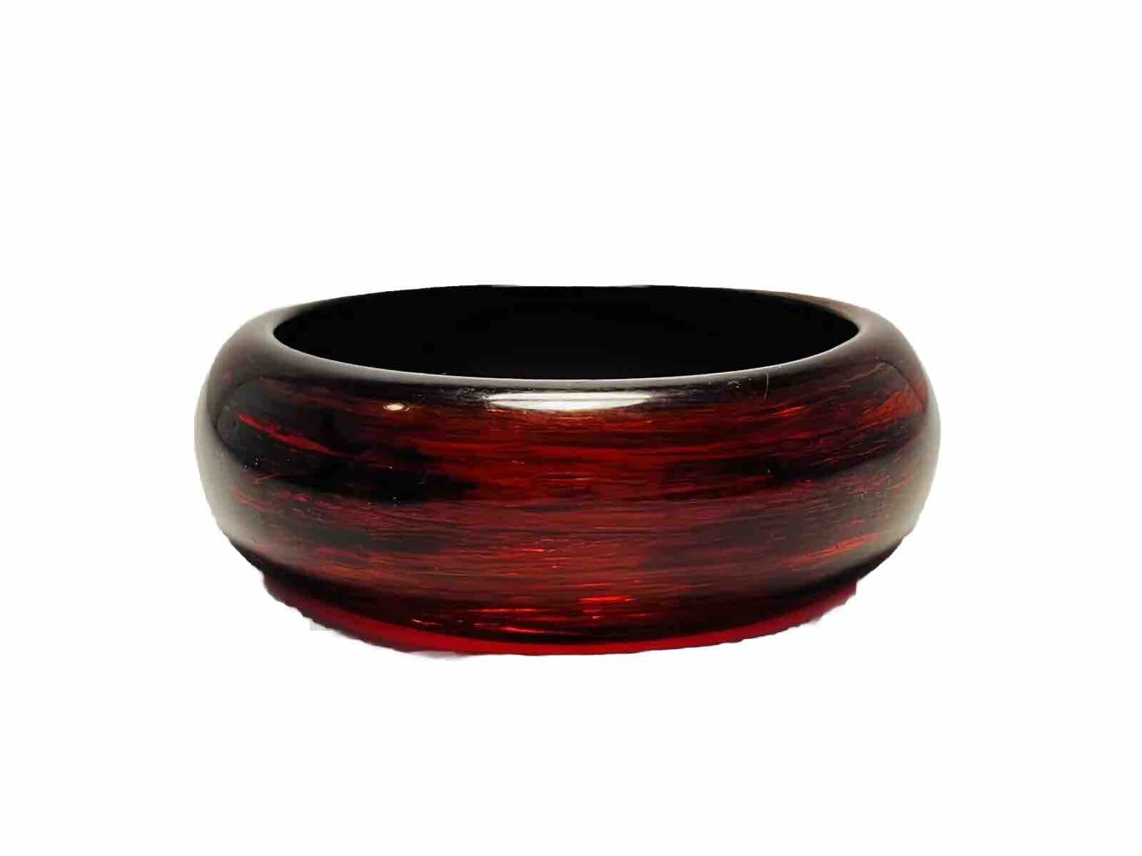 'Chunky Amber Bracelet Translucent Root Bear Visi… - image 2