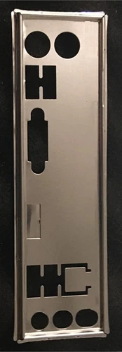 OEM I/O Shield For MSI A58M-E33 & FM2-A55M-E33 Motherboard Backplate IO