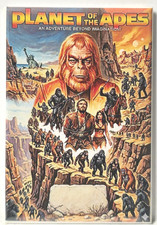 PLANET OF THE APES Retro Sci-Fi 2x3 MAGNET Mo...