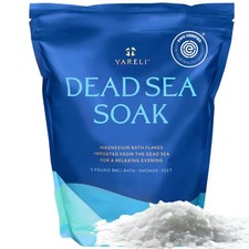 Magnesium Flakes 5lb Dead Sea Bath And Foot Soak Alternative To Epsom Salt With
