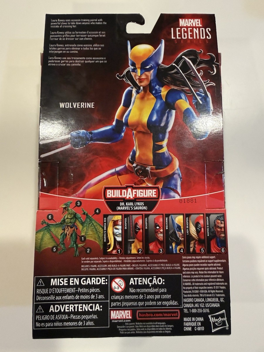 Marvel Legends X-Men Figures Wolverine Cyclops Storm Magik Gambit