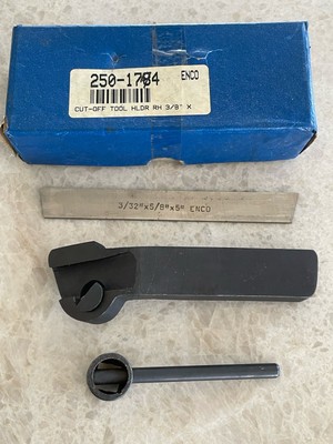 New Enco Newline Lathe Cut Off Tool Holder Model 250-1784 RH 3/8''