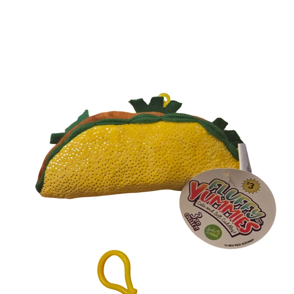 Paquete de juguetes temáticos de alimentos Vibrant Life (3 piezas: taco, cono de helado, nacho chip) Foto 2 de 4