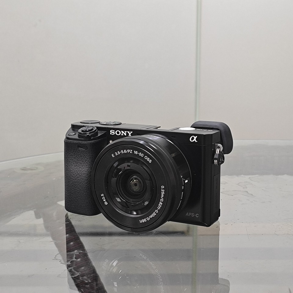 Sony Alpha A6000 Mirrorless Camera Kit w/ 16-50mm Lens 24.3 MP BLACK ...