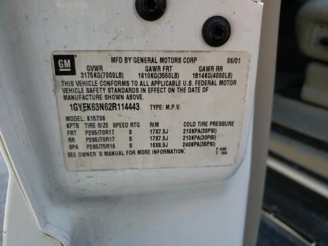 Power Steering Pump Excluding Crew Cab Fits 99-02 SIERRA 1500 PICKUP 2307658 - Image 3 of 4