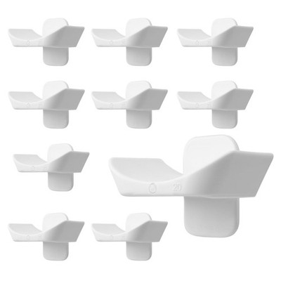 10Pcs Pinless Jump Cups 20mm for Horse Jumping Equestrian Competition Use