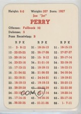 1959-65 APBA Football Great Teams of the Past Joe Perry HOF 0q3