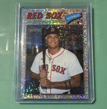 Topps Heritage 2026 #112 Jhostynxon Garcia Red Sox MLB Rookie Parallel Card