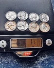 8 WASHINGTON QUARTERS 90% SILVER 49.61 Grams 1964 & Earlier