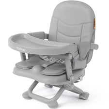 Baby High Chair Booster Seat for Dining Table, Foldable High Chairs with Adjusta