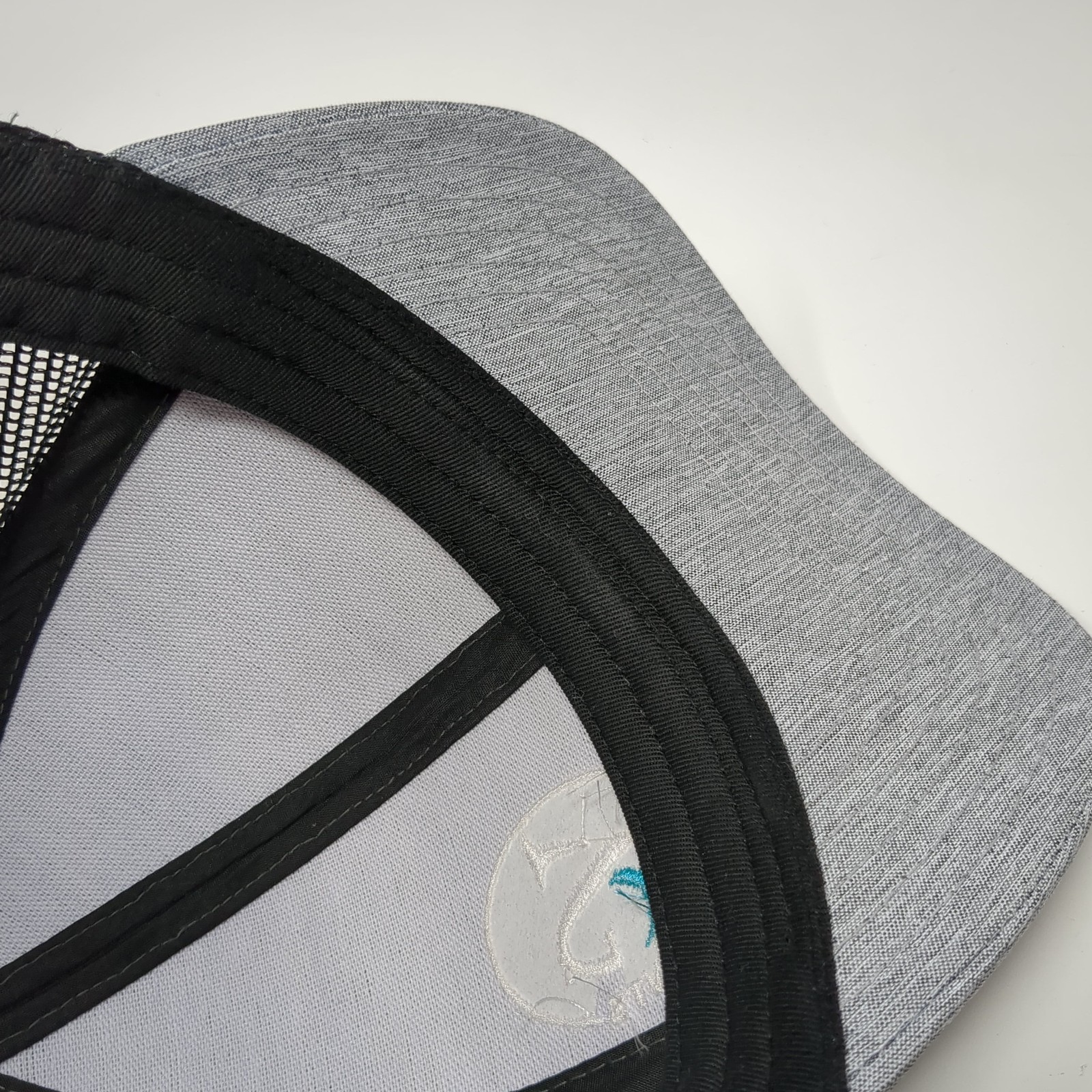 Vital Elements Snapback Trucker Hat Gray One Size… - image 8