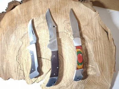 Sammlung großer hochwertiger Taschenmesser Jagdmesser Konvolut 3 Stück - Bild 1 von 4