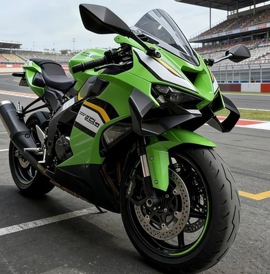 For Kawasaki ZX-6R 2024-2026 Front Spoiler Wing Aerodynamic