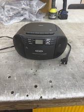 Jensen CD-545 Portable CD Player AM FM Radio Cassette Player - Tested  Works